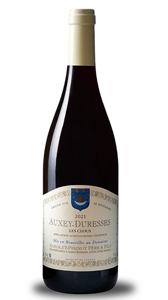 Vin : AUXEY-DURESSES Les Clous - Pinot Noir - Domaine BAROLET-PERNOT